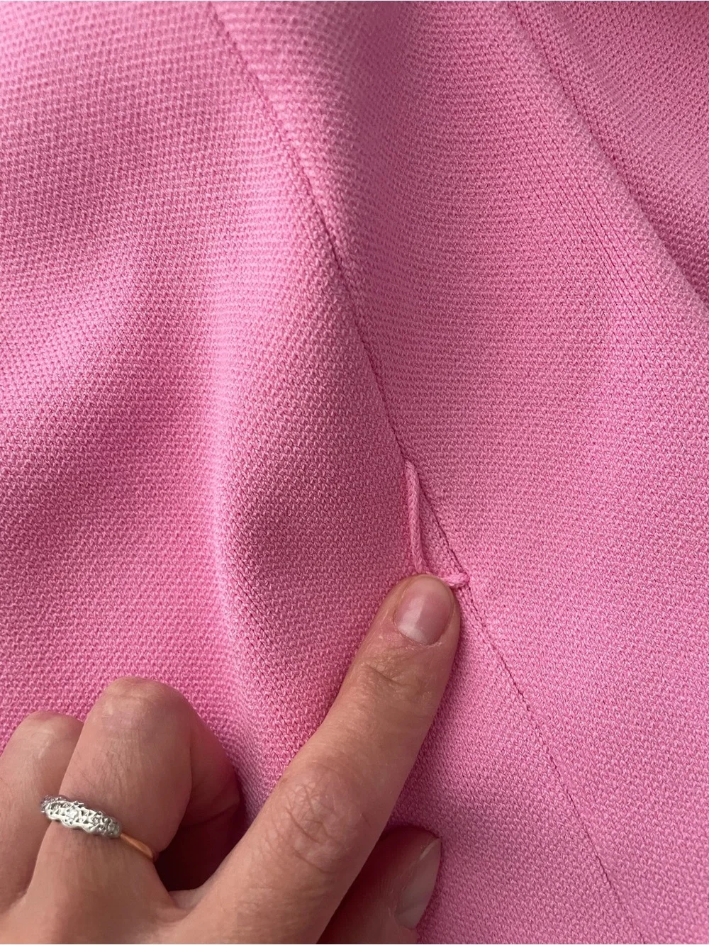 Maje pink braided cardigan - Picture 2 of 9